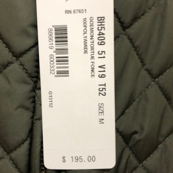 NEW WITH TAGS!! LACOSTE PUFFER COAT SIZE 52/L MENS - Picture 2 of 4